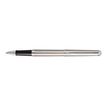 3501170920459-Waterman Hemisphere Essential - Roller - encre noire - fin - argent-Angle gauche-0