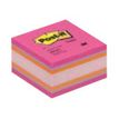 3134375487771-Cube Post-it Couleurs Plaisir Intense - 76 x 76 mm-Angle gauche-1