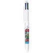 3086123730694-BIC 4 Couleurs JO Paris 2024 - Stylos-Billes Rétractables Pointe moyenne (1,0 mm) - 8 décors assortis--2