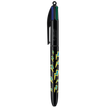 3086123755253-BIC 4 Couleurs - Stylo à bille 4 couleurs - 1 mm - pointe moyenne - néon--1