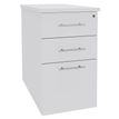 0404000124351-Caisson bout de bureau IRIS - L43 x P80 cm - Blanc perle--0