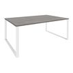 3253310167513-Bureau URBAN Manager - L180 x P100 x H72,5 cm - pieds blanc - plateau imitation chêne gris--0