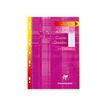 3329680471205-Clairefontaine - copies doubles - 200 pages - A4 - petits carreaux (5x5 mm) - perforées-Avant-0