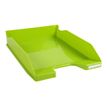 9002493110885-Exacompta COMBO Glossy - 6 Corbeilles à courrier vert anis-Angle gauche-1