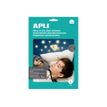 8410782104247-Apli Home - Étiquettes phosphorescentes - 5 feuilles A4-Haut-1