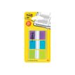 051135809976-Post-it - Marque-pages (Index) souples - couleurs assorties - Lot 3 x 20 feuilles-Avant-1