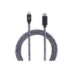 3571211410089-Bigben - câble de charge et de synchronisation USB C/Lightning - 2 m - noir-Avant-0