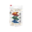 3154141195143-Maped Harry Potter - Pack de 3 Gommes pyramide (Gryffindor, Serpantard, Ravenclaw)-Avant-2