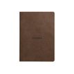 3037921164037-RHODIA Rhodiarama - Carnet de notes - A5 - 64 pages - ligné - chocolat-Avant-0