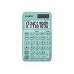 4549526700132-Calculatrice de poche Casio SL-310UC - 10 chiffres - alimentation batterie et solaire - vert-Avant-0