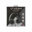 3303170088050-T'nB STREAM - Casque filaire prise jack 3,5mm - noir-Avant-3