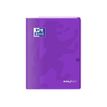 3020120120256-Oxford EasyBook - Cahier polypro 24 x 32 cm - 96 pages - grands carreaux (Seyes) - violet-Avant-0