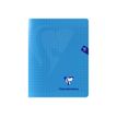 3329683237419-Clairefontaine Mimesys - Cahier polypro 17 x 22 cm - 96 pages - grands carreaux (Seyes) - bleu-Avant-0