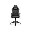 4710483775550-Fauteuil gamer ARMOR Elite - accoudoirs réglables - appui-tête intégré - noir/or-Avant-0