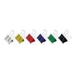 3701254707642-Wonday - 6 Pinces à dessin double clip - repliables - 19 mm - couleurs assorties-Angle gauche-0