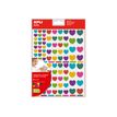 8410782187677-Apli Kids - 624 stickers cœurs - couleurs assorties-Avant-0