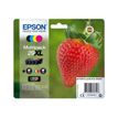 8715946602356-Epson 29XL Fraise - Pack de 4 - noir, cyan, magenta, jaune - cartouche d'encre originale-Avant-1