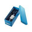 4002432398034-Leitz Click & Store - Boîte de rangement pour CD - bleu métallisé-Angle droit-1
