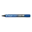 4902505511110-Pilot 100 - Marqueur permanent - pointe ogive - bleu-Angle gauche-0