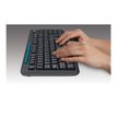 5099206032941-Logitech K270 - clavier sans fil Azerty - noir-Angle gauche-9