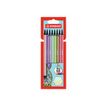 4006381574433-STABILO Pen 68 - 8 Feutres - blush, lie-de-vin, rouge fraise, pistache, vert boueux, rouille, euca-Avant-0