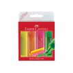 4005401546047-Faber-Castell Textliner 1546 - Pack de 4 surligneurs fluorescents - Couleurs assorties-Avant-0