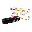 3112539632915-Cartouche laser compatible HP 410A - jaune - Owa K15945OW-Angle gauche-1