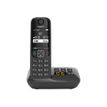 4250366854694-Gigaset AS690A Duo - téléphone sans fil + combiné supplémentaire - avec répondeur - noir-Avant-1