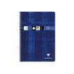 3329680893700-Clairefontaine - Cahier spiralé de travaux pratiques (TP) - A4 (21x29,7 cm) - 80 pages - grands carreaux (Seyes)/uni - disponible dans-Avant-1