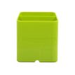 9002493099463-Exacompta Pen-Cube - Pot à crayons vert anis-Avant-0