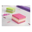 3134375487771-Cube Post-it Couleurs Plaisir Intense - 76 x 76 mm-Angle droit-2