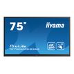 4948570120437-iiyama ProLite TE7504MIS-B3AG - écran LCD 75" - 4K - HDR-Avant-0