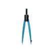 4007817046708-STAEDTLER Noris 550 - Coffret compas à mine - bleu-Angle gauche-1