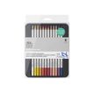 884955064924-Winsor & Newton Studio Collection - 24 Crayons de couleur - boîte en métal - couleurs assorties-Avant-0