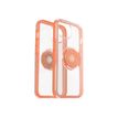 0840104285336-OtterBox Otter  - coque de protection pour iPhone 13 - transparent avec contour orange-Multi-angle-1