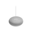 3280191805258-Google Home Mini -Pack enceinte connectée intelligente +  ampoule Philips teintée -Avant-0