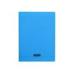 3210330181929-Calligraphe 8000 - Cahier polypro 24 x 32 cm - 96 pages - grands carreaux (Seyes) - bleu-Avant-0