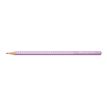 4005401182634-Faber-Castell Sparkle - Crayon à papier - B - VIOLET METALLIC-Angle gauche-0