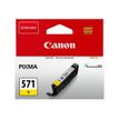 4549292032970-Canon CLI-571 - jaune - cartouche d'encre originale-Avant-0