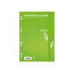 3210330079653-Calligraphe - feuilles simples A4 - 100 pages - grands carreaux (Seyes) - perforées - vert-Avant-0