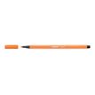 4006381574372-STABILO Pen 68 - Feutre pointe moyenne - rouge terracota-Angle droit-0