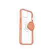 0840104285336-OtterBox Otter  - coque de protection pour iPhone 13 - transparent avec contour orange-Arrière-4