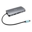 8595611703331-i-Tec USB-C Metal Nano - Station d'accueil - USB-C / Thunderbolt 3 - VGA, HDMI - GigE-Angle gauche-0