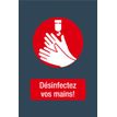 0404000019916-Novus Dahle -  Tapis de distanciation sociale - désinfection mains - 60 x 90 cm - gris rouge--0