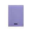 3210330183374-Calligraphe 8000 - Cahier polypro A4 (21x29,7 cm) - 96 pages - petits carreaux (5x5 mm) - violet-Avant-0