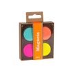 8410782151524-Apli Fluor Collection - 4 aimants - couleurs assorties-Angle gauche-0