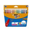 3086123329249-BIC Kids Couleur - 18 Feutres - 0.8 mm - couleurs assorties-Avant-0