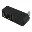 3700224746322-MCL Samar USB2-M103 - Mini Hub 3 ports USB 2.0-Angle droit-0