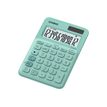 4549526700040-Calculatrice de bureau Casio MS-20UC - 12 chiffres - alimentation batterie et solaire - vert-Angle droit-0