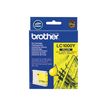 4977766643962-Brother LC1000 - jaune - cartouche d'encre originale-Avant-2